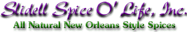 Spice O' Life, Inc. logo